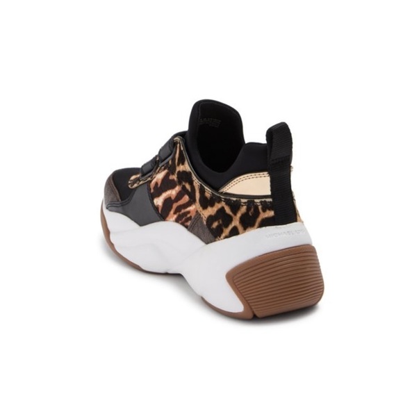 NEW! Michael Kors Keeley Trainer Camel, Leopard & Zebra Platform Sneaker… - Picture 2 of 12